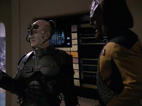 You will become one with the Borg.  You will all become one with the Borg.