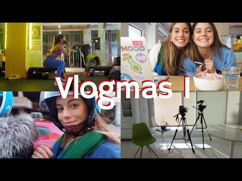 VLOGMAS 1 – Un día completo! Rodaje, entreno, trabajo y mucho aguacate