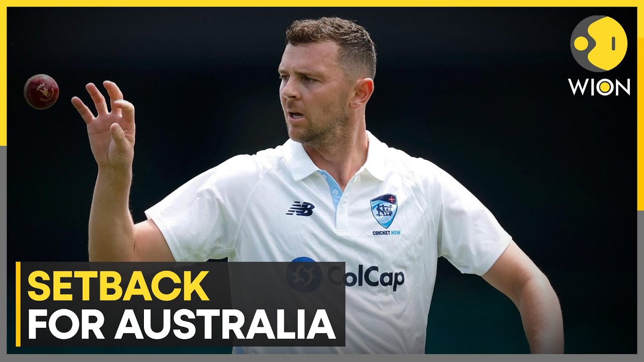 The Ashes: Josh Hazlewood Ruled Out Of First Test With Hamstring Injury | WION News