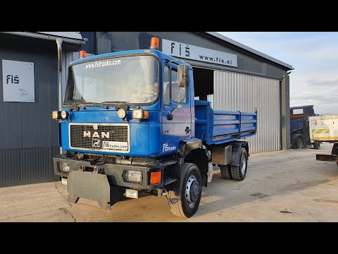 MAN 19.372 FAK 4x4 tipper - FIŠ TRUCKS SLOVENIA