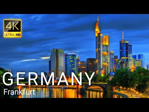 The most Beautiful city of Germany in 4k,with smooth stress relief piano music (4k ultra HD video)