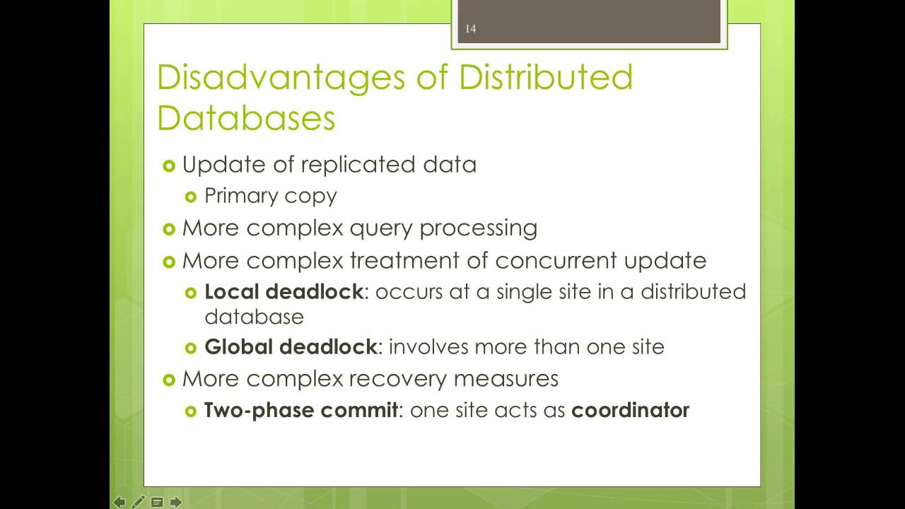 CIT 170 - Database Design Fundamentals - Chapter 9: Database Management Approaches