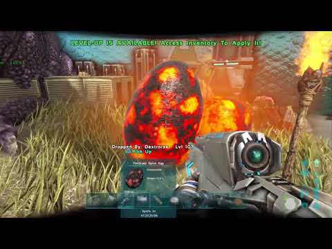 MASS SPINO EGG HATCHING AND OTTER BREEDING!! MORE MUTATED SPINOS!! Ark: Survival Evolved (Ragnarok)