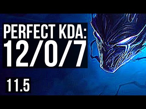 NOCTURNE vs ORIANNA (MID) | 12/0/7, Legendary, 700+ games | KR Diamond | v11.5