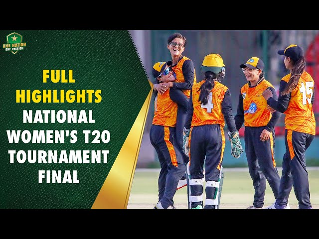 Full Highlights | Conquerors vs Stars | National Women’s T20 Tournament Final | PCB