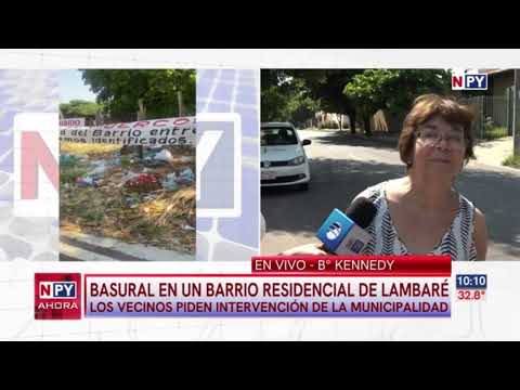 Basural en el barrio Kennedy tiene hartos a vecinos y piden intervención municipal