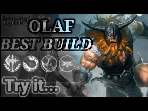 Olaf Wild Rift Best Build | Jungle Fighter Gameplay |Olaf Item Build and Runes Guide lol wild-rift