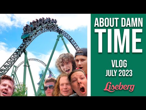 I FINALLY Went Here + Backstage Tour | Liseberg Vlog with The Bois & Americans | Scandi-Trip Day 1