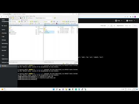 Single Interface multi node gui management setup on the Threefold Grid