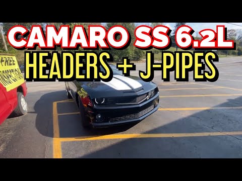 2010 Chevy Camaro SS DUAL EXHAUST w/ LONG TUBE HEADERS & SOLO J PIPES!