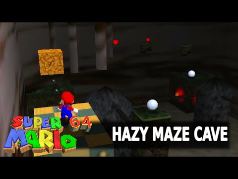 Hazy Maze Cave | Super Mario 64 | Ep. 7