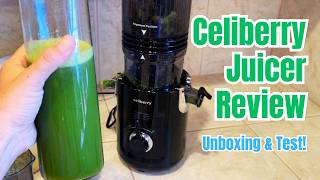 Celiberry Cold Press Juicer UNBOXING and Real Test - CHEF'S HONEST REVIEW +50%  OFF RIGHT NOW!