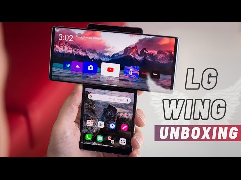 LG Wing unboxing and first impressions