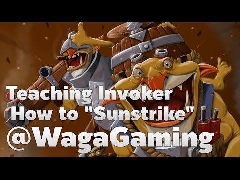 @WagaGaming Techies Teaching Invoker How to "Sunstrike" Ranked Game - DotA2 Rage Quit