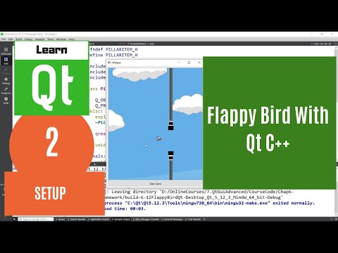 [2/6]Project Setup | Flappy Bird Game with Qt C++