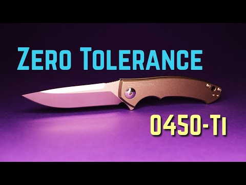 Customizing The Zero Tolerance 0450-Ti Pocket Knife!!! #custom