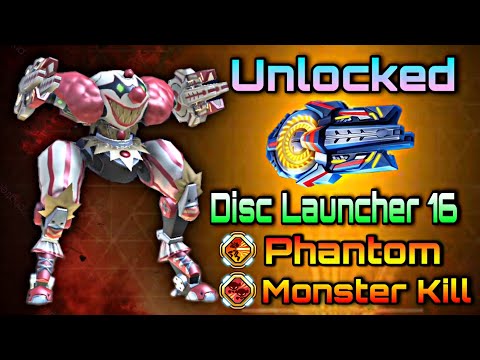 Disc Launcher 16 Unlocked - Phantom Achievement 💥 || Mech Arena The New Meta ‼️
