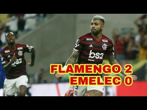 FLAMENGO 2 X 0 EMELEC/ 31-07-2019/LIBERTADORES/ JOGO DE VOLTA/ SÓ GOLS/FLAMENGÃO