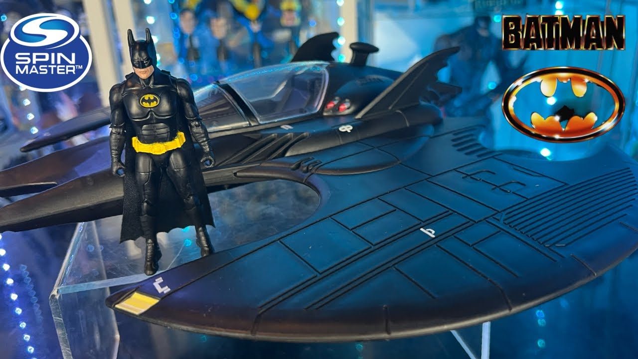 Spin master Batman 89 Batwing with 4 inch Batman returns figure review