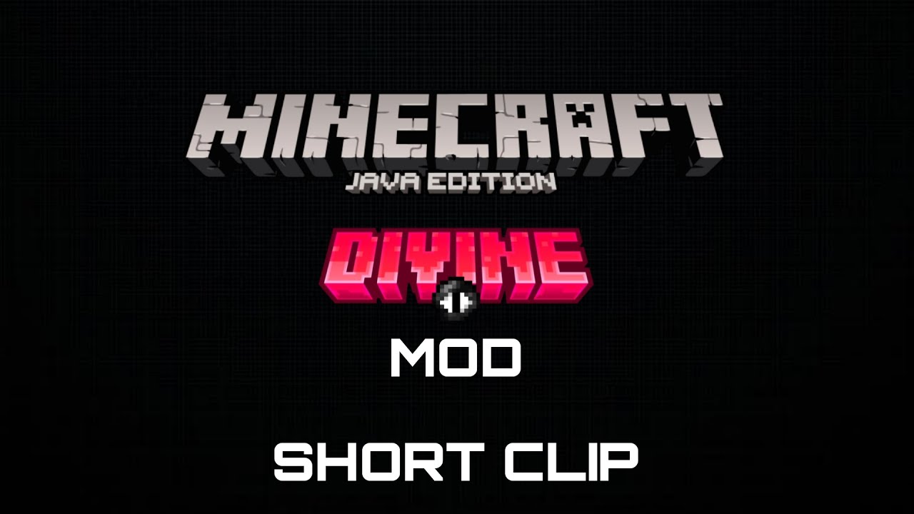 Minecraft Path to Divinity Mod Short CLIP. 