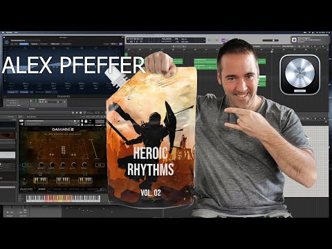 Heroic Rhythms Vol. 2 | Alex Pfeffer's MIDI Loop pack for epic percussion without headache