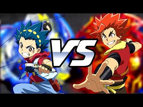 Victory Valkyrie .B.V vs Xeno Xcalibur .M.I - [Beyblade Burst] [ANIME BATTLE] - ベイブレードバースト
