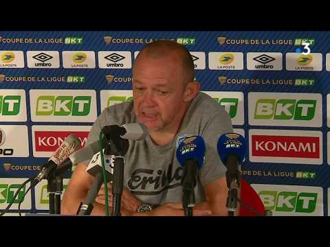 Pascal Plancque revient sur la victoire des Chamois au premier tour de la Coupe de la Ligue