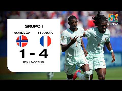 Resumen Noruega vs Francia