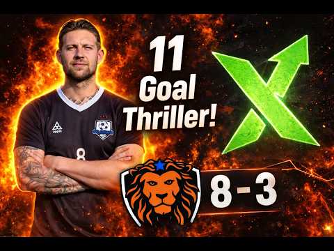 11 GOALS! | FC Avanti run RIOT in 8-3 win vs X Eleven