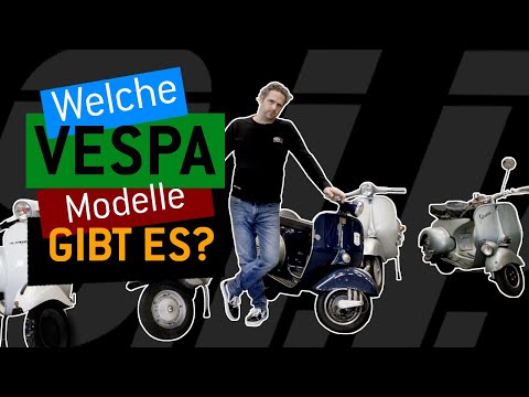 Welche VESPA Modelle gibt es? 🛵🤔| (Wideframe, Largeframe, Smallframe, Modern Vespa, Lambretta)