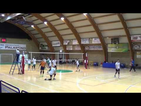 1 Div M: Sant'Agostino - Savena Volley (1°set)