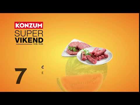 Super vikend akcija u Konzumu! 14.08.-16.08.2020.