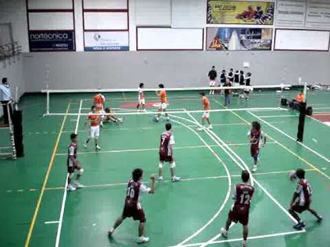 14-11-2010 . AVP . ALA GONDOMAR 3-2 CASTELO MAIA GC 1/2