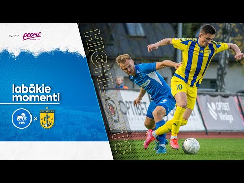 HIGHLIGHTS | LABĀKIE MOMENTI | RFS 1:0 FK VENTSPILS