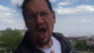 Restoring Penn Jillette's leather jacket