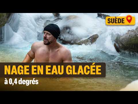 Il bat le record du monde des 200m de nage dans une eau glacée