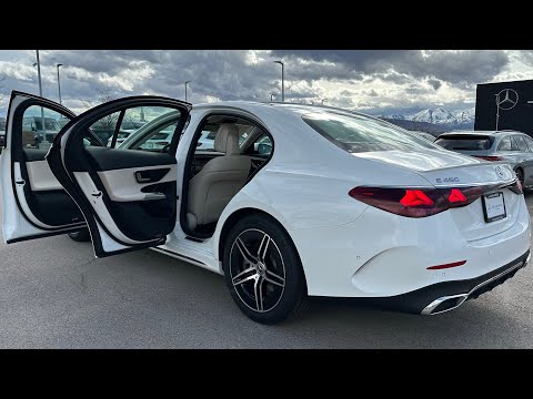 2025 Mercedes E-Class E450 4MATIC Sedan Test Drive