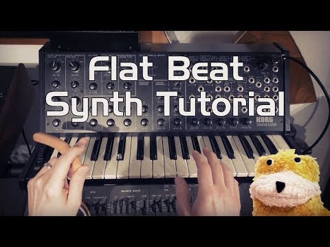 Flat Beat Synth Tutorial (Korg MS-20)