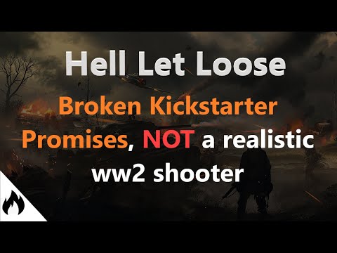 Broken Kick Starter Promises - Hell Let Loose is NOT a realistic WW2 shooter but a BAD Arcade Game.