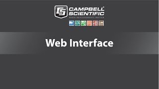 interface web intégrée