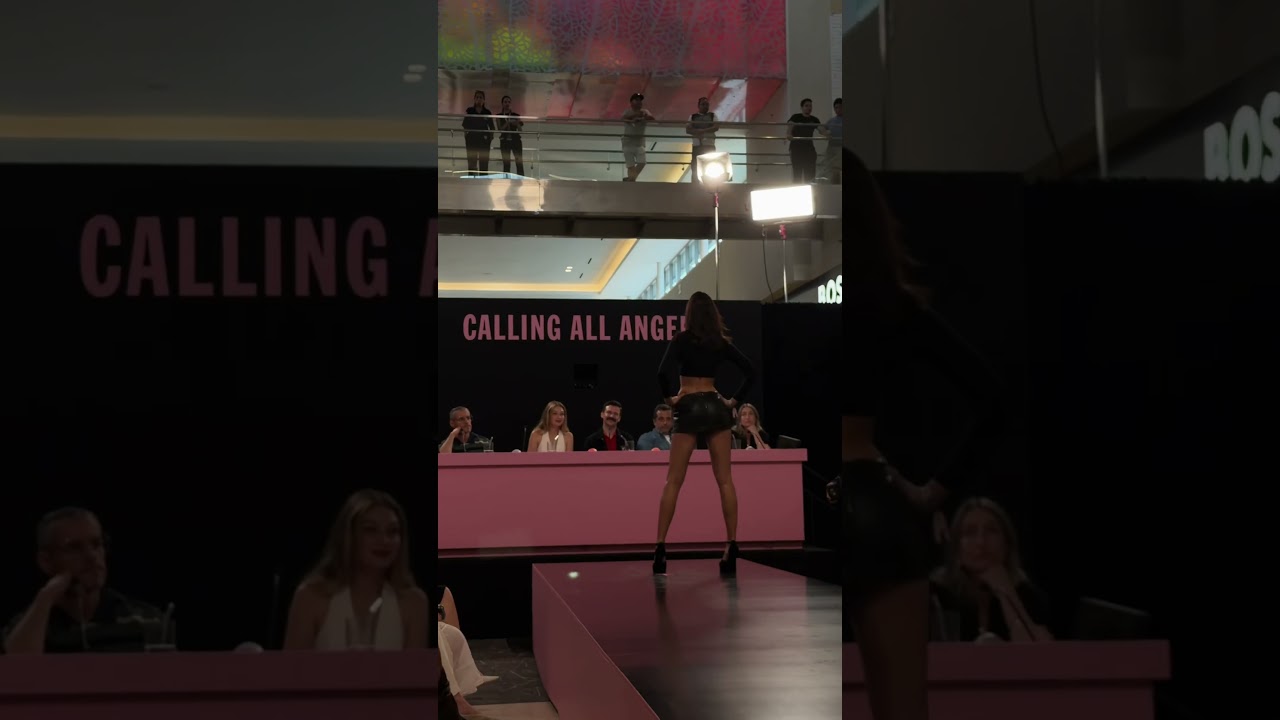 Nastya Swan at the Victoria Secret casting in Miami