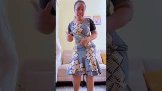 Beautiful Ankara Church dress #latestafricaprint #africanclothing #africanfashion #fashion