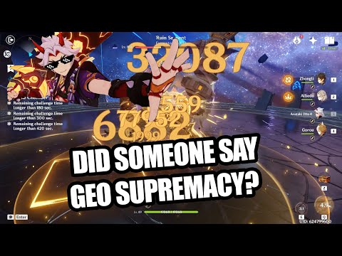 C6 Itto Bonking Ruin Serpent Down in 20 seconds | Spiral Abyss 2.8 Floor 12-3