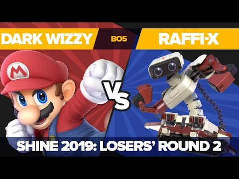 Dark Wizzy vs Raffi-X - Losers' Round 2: Ultimate Singles Top 12 - Shine 2019 | Mario vs R.O.B