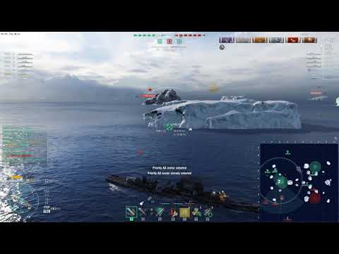 Kitakaze in ranked battle!