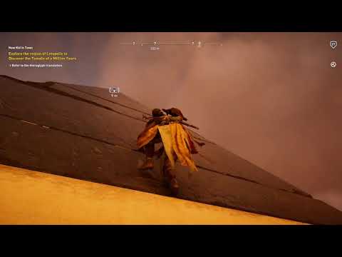 Climbing a Pyramid in Assassin's Creed Origins