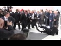 Topless Protesters Confront Vladimir Putin And Angela Merkel