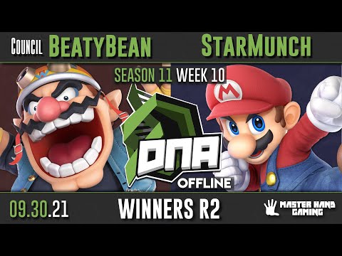 DNA S11:W10 - Council | BeatyBean (Wario) vs StarMunch (Mario) - WR2