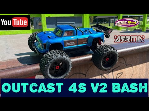 Arrma outcast 4s V2 Skate park Bash