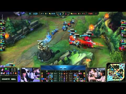 Bjergsen's Great Escape - TSM vs LGD Game 2 - IEM San Jose 2015 - League of Legends